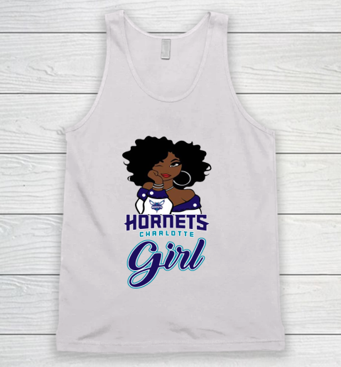 Charlotte Hornets Girl NBA Tank Top 2