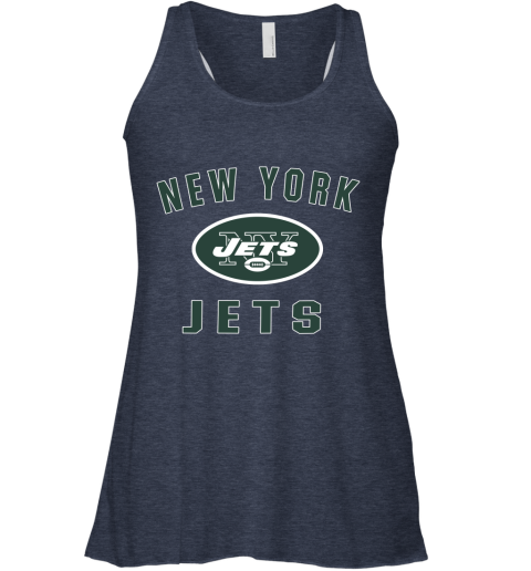 New York Jets NFL Pro Line by Fanatics Branded Vintage Victory Racerback Tank