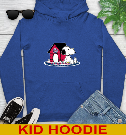 MLB Baseball Minnesota Twins Snoopy The Peanuts Movie Shirt Youth Hoodie 10