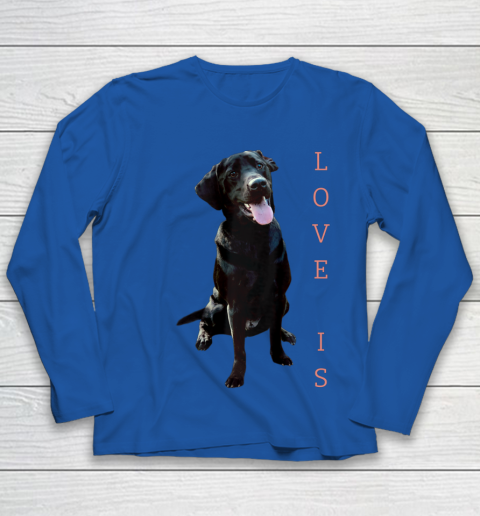 Dog Mom Shirt Labrador Retriever Shirt Women Men Kids Black Lab Dog Mom Youth Long Sleeve 7