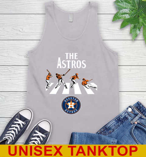 MLB Baseball Houston Astros The Beatles Rock Band Shirt Tank Top 3