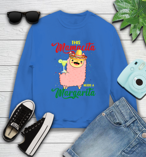 Nurse Shirt This Mamacita needs a Margarita Llama T Shirt Sweatshirt 10