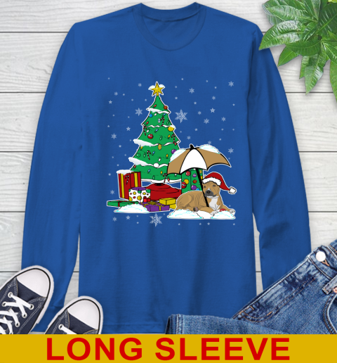 American Staffordshire Terrier Christmas Dog Lovers Shirts 65