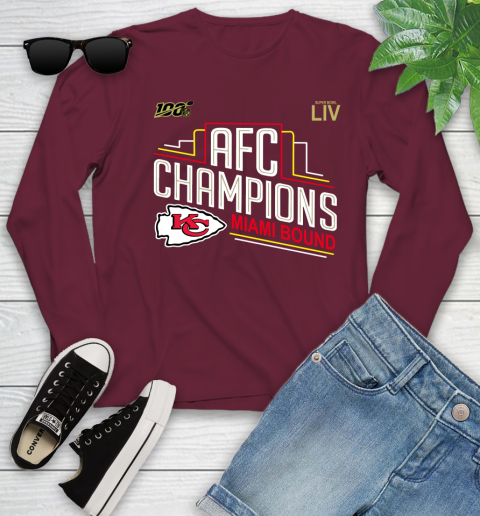 AFC Champions Kansas City Chiefs 2019  2020 Shirt 117