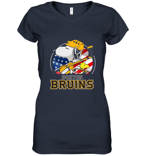 jpmo-boston-bruins-ice-hockey-snoopy-and-woodstock-nhl-women-v-neck-t-shirt-39-front-navy-480px