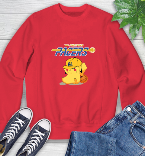NBA Pikachu Basketball Sports Indiana Pacers Sweatshirt 10