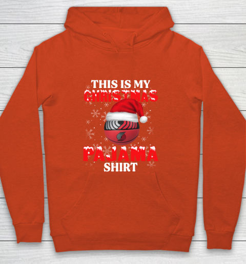Portland Trail Blazers This Is My Christmas Pajama Shirt NBA Youth Hoodie 4 Portland Trail Blazers This Is My Christmas Pajama Shirt NBA Youth Hoodie - Image 4