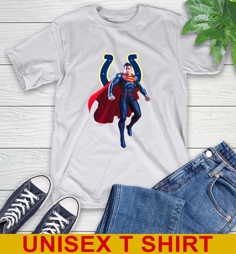NFL Superman DC Sports Football Indianapolis Colts T-Shirt 12