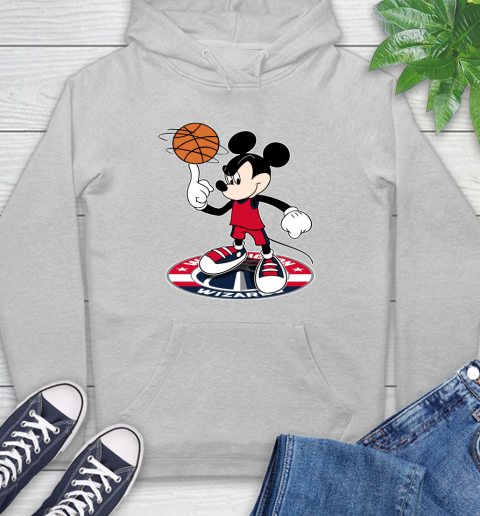NBA Basketball Washington Wizards Cheerful Mickey Disney Shirt Hoodie 6