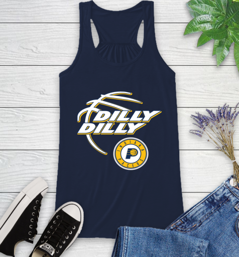 NBA Indiana Pacers Dilly Dilly Basketball Sports Racerback Tank 12
