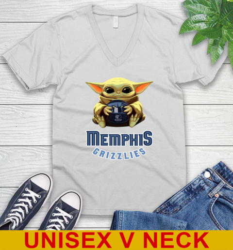 NBA Basketball Memphis Grizzlies Star Wars Baby Yoda Shirt 49