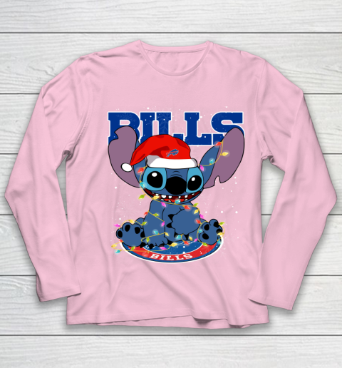 Buffalo Bills NFL Football noel stitch Christmas Youth Long Sleeve 6