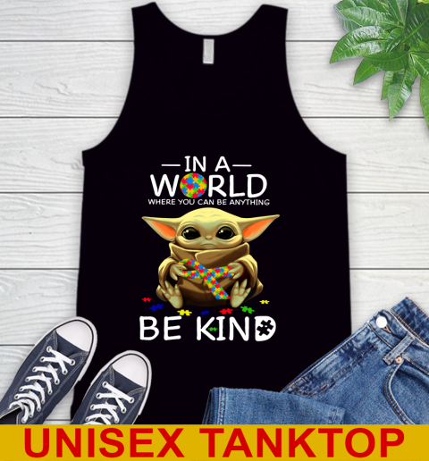 In The World Where You Can Be Anything Be Kind Autism Baby Yoda Shirts 67