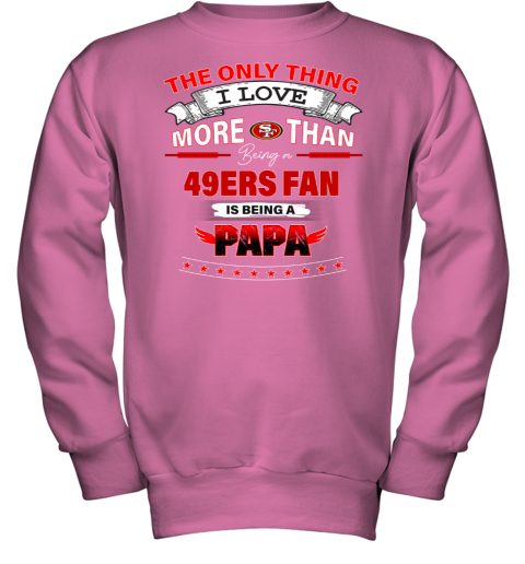 I Love More Than Being A Green Bay Packers Fan is Being A PAPA Youth Hoodie  - Rookbrand