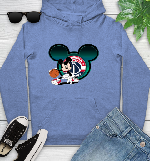 NBA Washington Wizards Mickey Mouse Disney Basketball Youth Hoodie 12