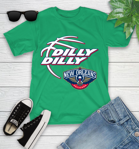 NBA New Orleans Pelicans Dilly Dilly Basketball Sports Youth T-Shirt 6