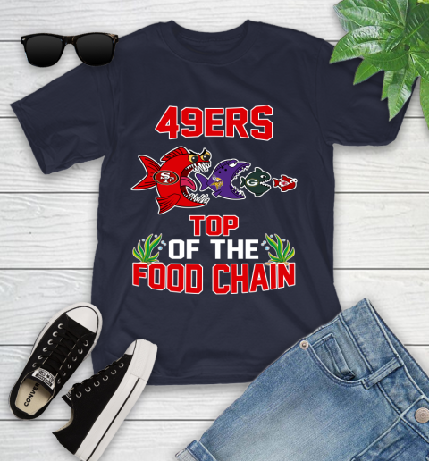 San Francisco 49ers Top Of The Food Chain NFL Shirts 95