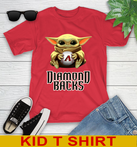 MLB Baseball Arizona Diamondbacks Star Wars Baby Yoda Shirt 110