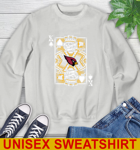 Arizona Cardinals NFL Football The King Of Spades Death Cards Shirt Sweatshirt 6 Arizona Cardinals NFL Football The King Of Spades Death Cards Shirt Sweatshirt - Image 6