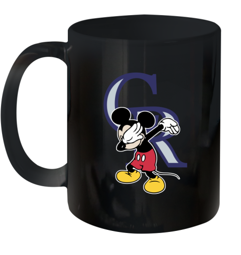 Colorado Rockies MLB Baseball Dabbing Mickey Disney Sports Ceramic Mug 11oz 2
