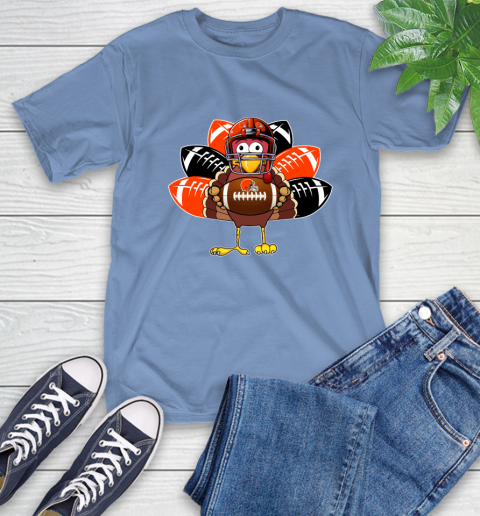 Cleveland Browns Turkey Thanksgiving Day T-Shirt 11