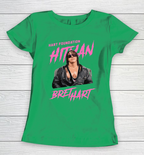 Bret Hart The Hitman Hart Foundation Women's T-Shirt 5