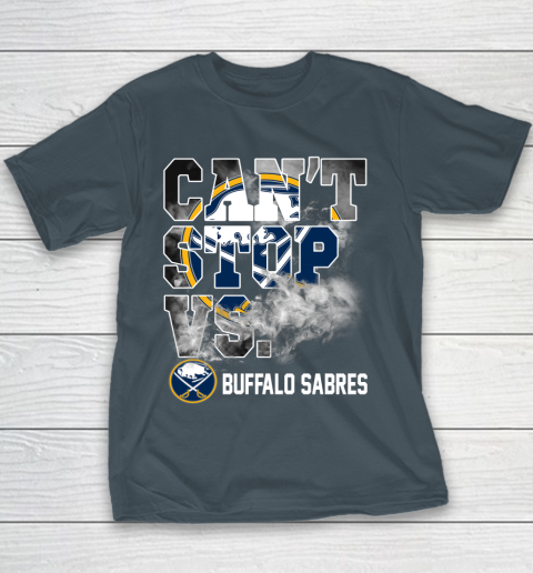 NHL Buffalo Sabres Hockey Can't Stop Vs Youth T-Shirt 5