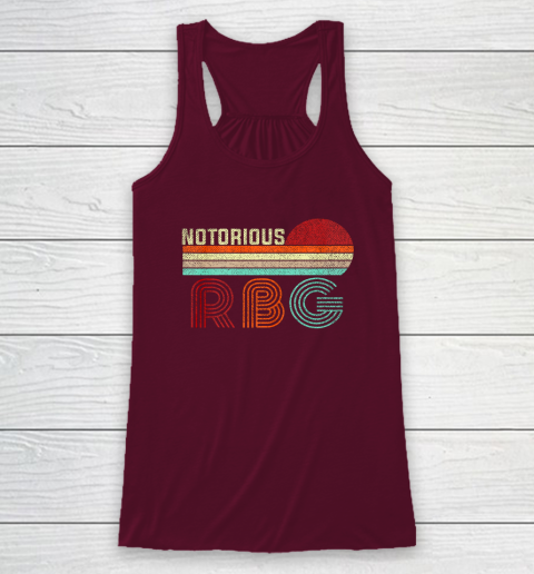 Vintage Notorious RBG shirt for women Ruth Bader Ginsburg Racerback Tank 2