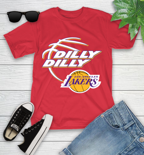 NBA Los Angeles Lakers Dilly Dilly Basketball Sports Youth T-Shirt 10