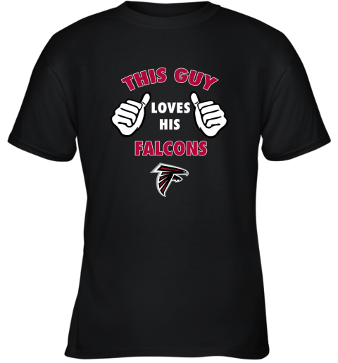 This Guy Loves His Atlanta Falcons Youth T-Shirt