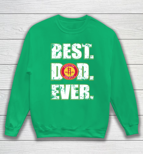 NBA Houston Rockets Basketball Best Dad Ever Family Shirt Sweatshirt 5