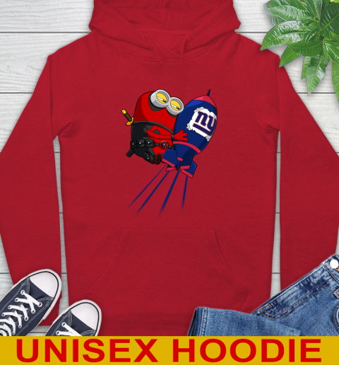 NFL Football New York Giants Deadpool Minion Marvel Shirt Hoodie 10