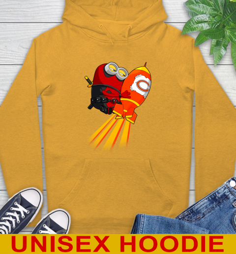 NFL Football Chicago Bears Deadpool Minion Marvel Shirt Hoodie 2