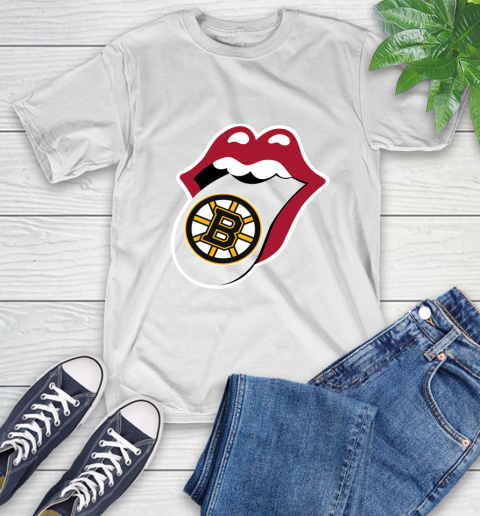 Boston Bruins NHL Hockey Lips I Root For My Team Adoring Fan