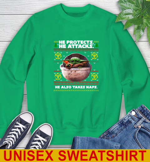 He Protects He Attacks He Also Takes Naps Baby Yoda Shirts 32