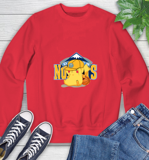 NBA Pikachu Basketball Sports Denver Nuggets Sweatshirt 10