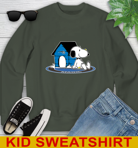 NBA Basketball Orlando Magic Snoopy The Peanuts Movie Shirt Youth Sweatshirt 9