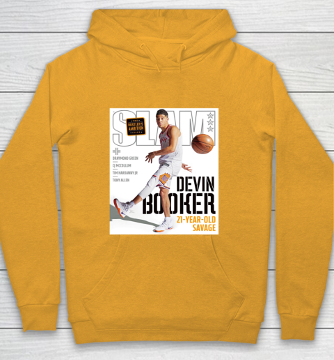 Devin Booker Slam Magazine Cover Phoenix Suns Youth Hoodie 2