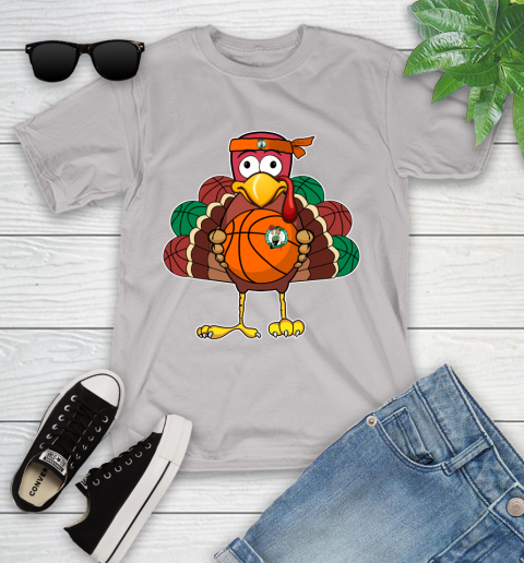Boston Celtics Turkey thanksgiving day Youth T-Shirt 12