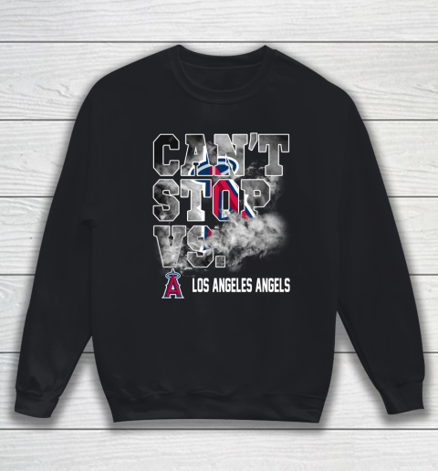 MLB Los Angeles Angels Baseball Can't Stop Vs Los Angeles Angels Sweatshirt