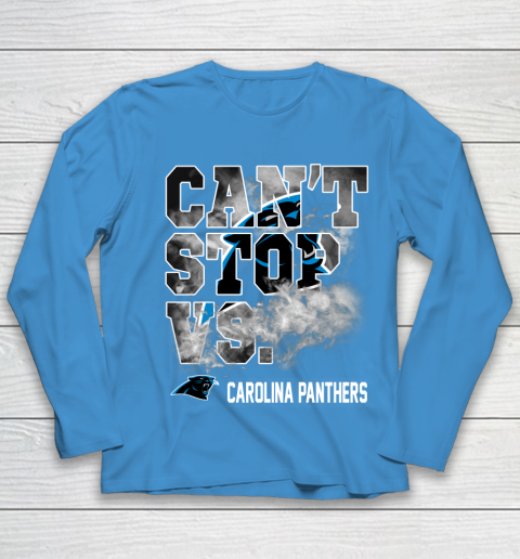 NFL Carolina Panthers Can't Stop Vs Youth Long Sleeve 5