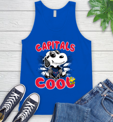 NHL Hockey Washington Capitals Cool Snoopy Shirt Tank Top 4