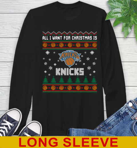 NBA Basketball All I Want For Christmas Is New York Knicks 55