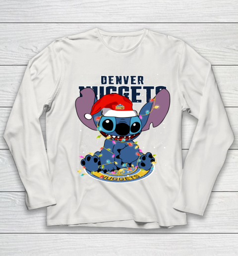 Denver Nuggets NBA noel stitch Basketball Christmas Youth Long Sleeve 8