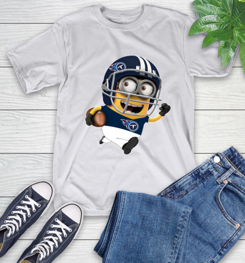 NFL Tennessee Titans Minions Disney Football Sports T-Shirt 12