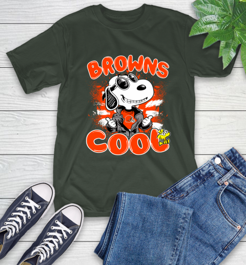 NFL Football Cleveland Browns Cool Snoopy Shirt T-Shirt 6