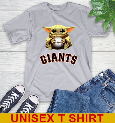 MLB Baseball San Francisco Giants Star Wars Baby Yoda Shirt 6
