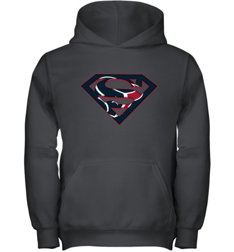 We Are Undefeatable The Houston Texans x Superman NFL Youth Hoodie