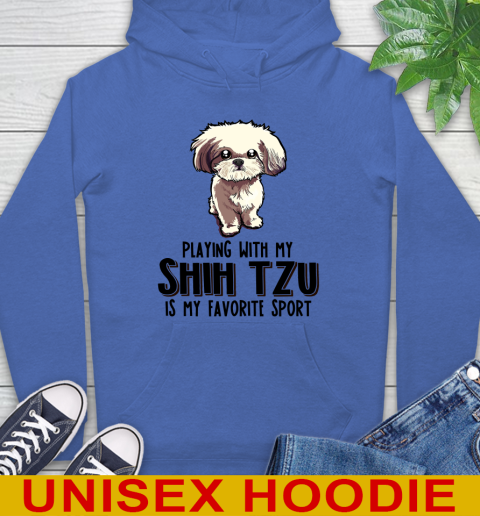 Playing with my shih tzu is my favorite sport 19