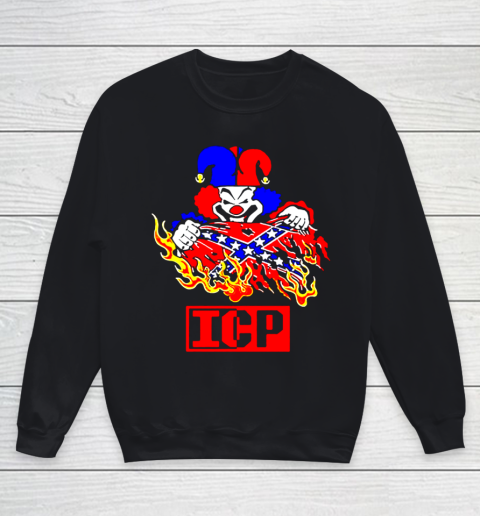 Fuck your rebel flag Youth Sweatshirt